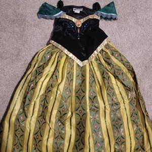 Disney Parks Frozen Anna Coronation Dress Costume. 8/10. New